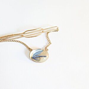 1940s Vintage Tie Bar with Fishing Lure